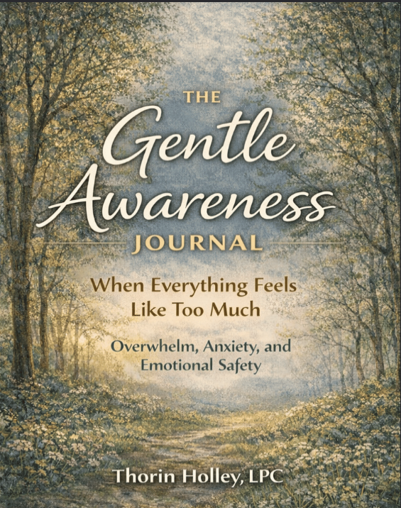 The Gentle Awareness Journal: When Everything Feels Like Too Much: Overwhelm, Anxiety and Emotional Safety