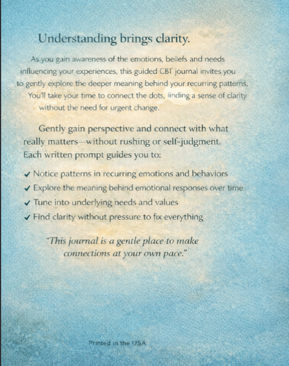 My Journey of Change: Volume 3 – CBT Journal for Meaning, Clarity & Self-Understanding