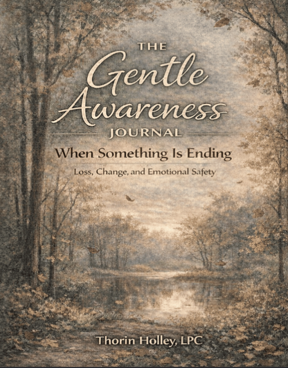 The Gentle Awareness Journal – When Something Is Ending (Loss, Change & Emotional Safety)